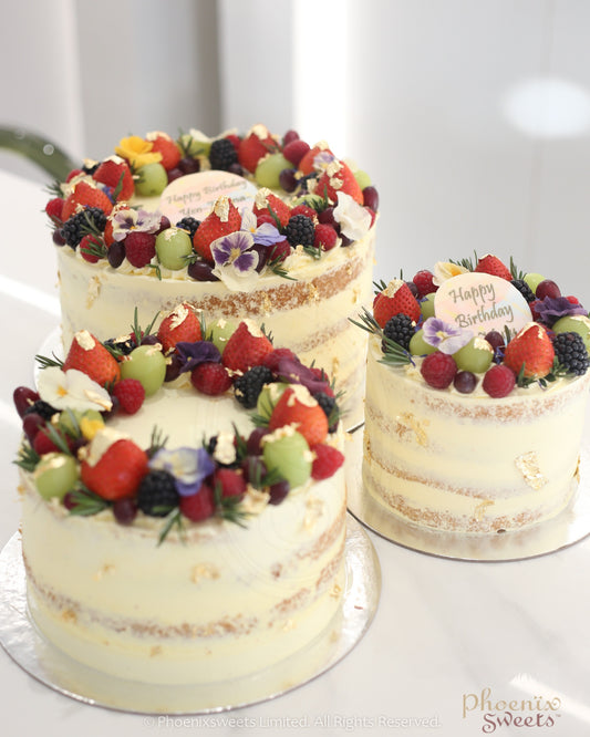 Butter Cream Cake - Tutti Fruiti Cake