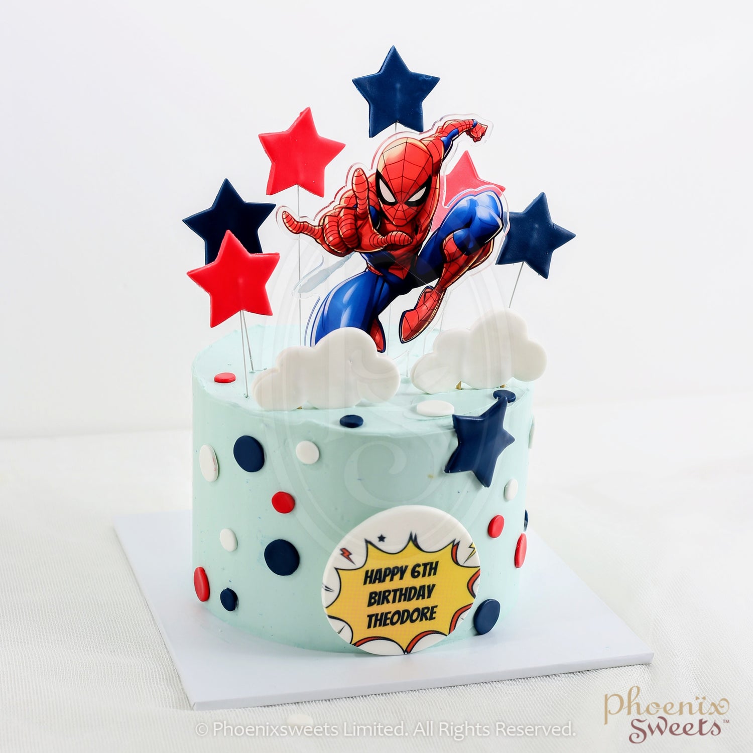 Butter Cream Cake - Superhero Cake