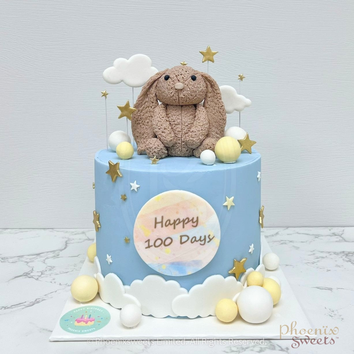 Fondant Cake - Precious Bunny Cake