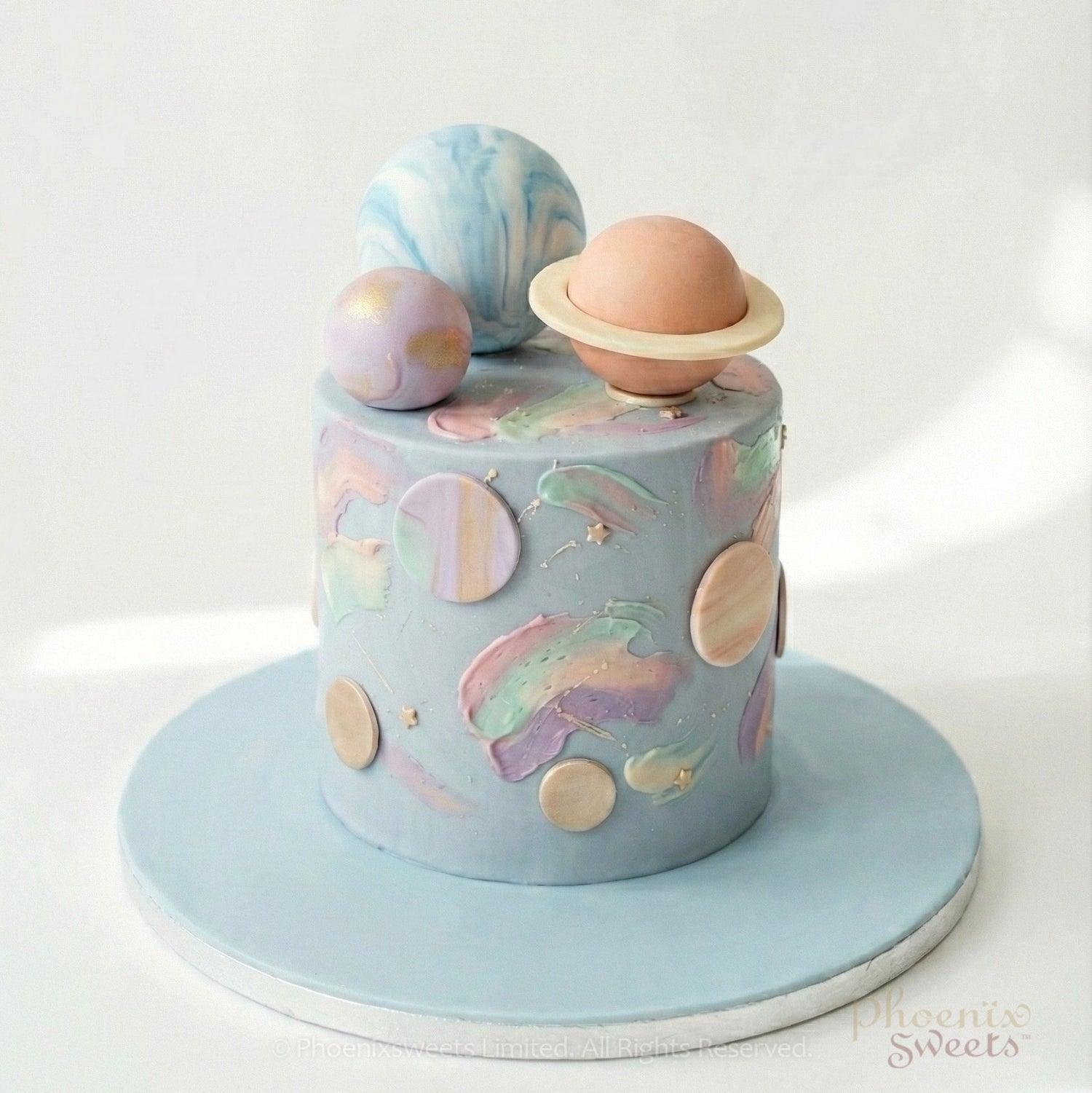 Butter Cream Cake - Pastel Galaxy