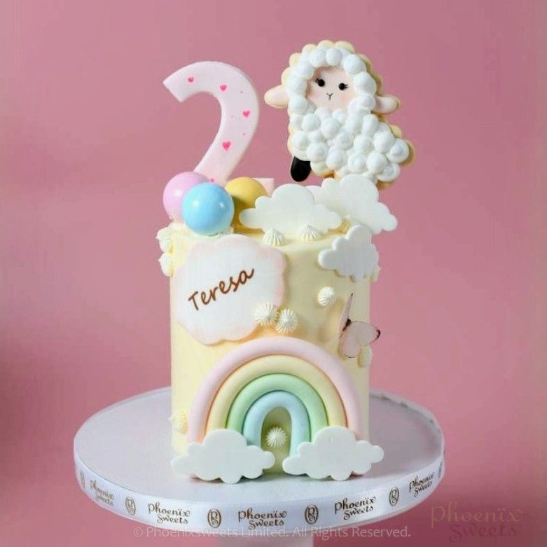 Mini Butter Cream Cake - Mini Fairy Animal