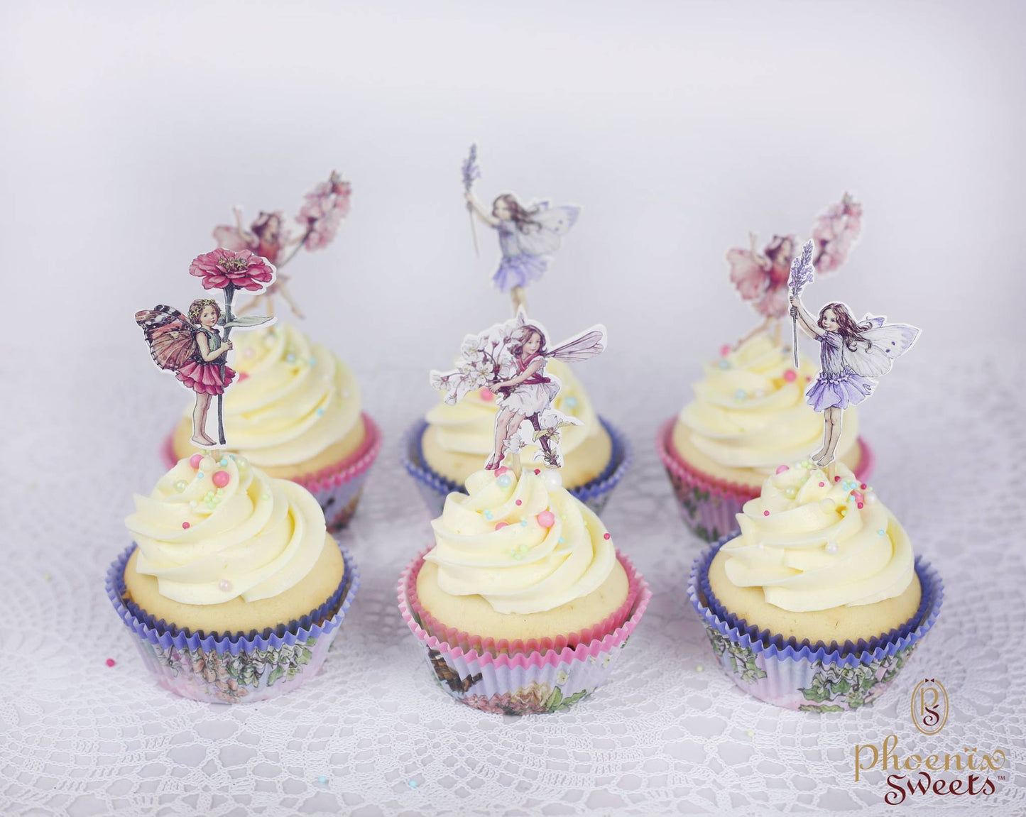 Themed Cupcake Set - Flower Fairy