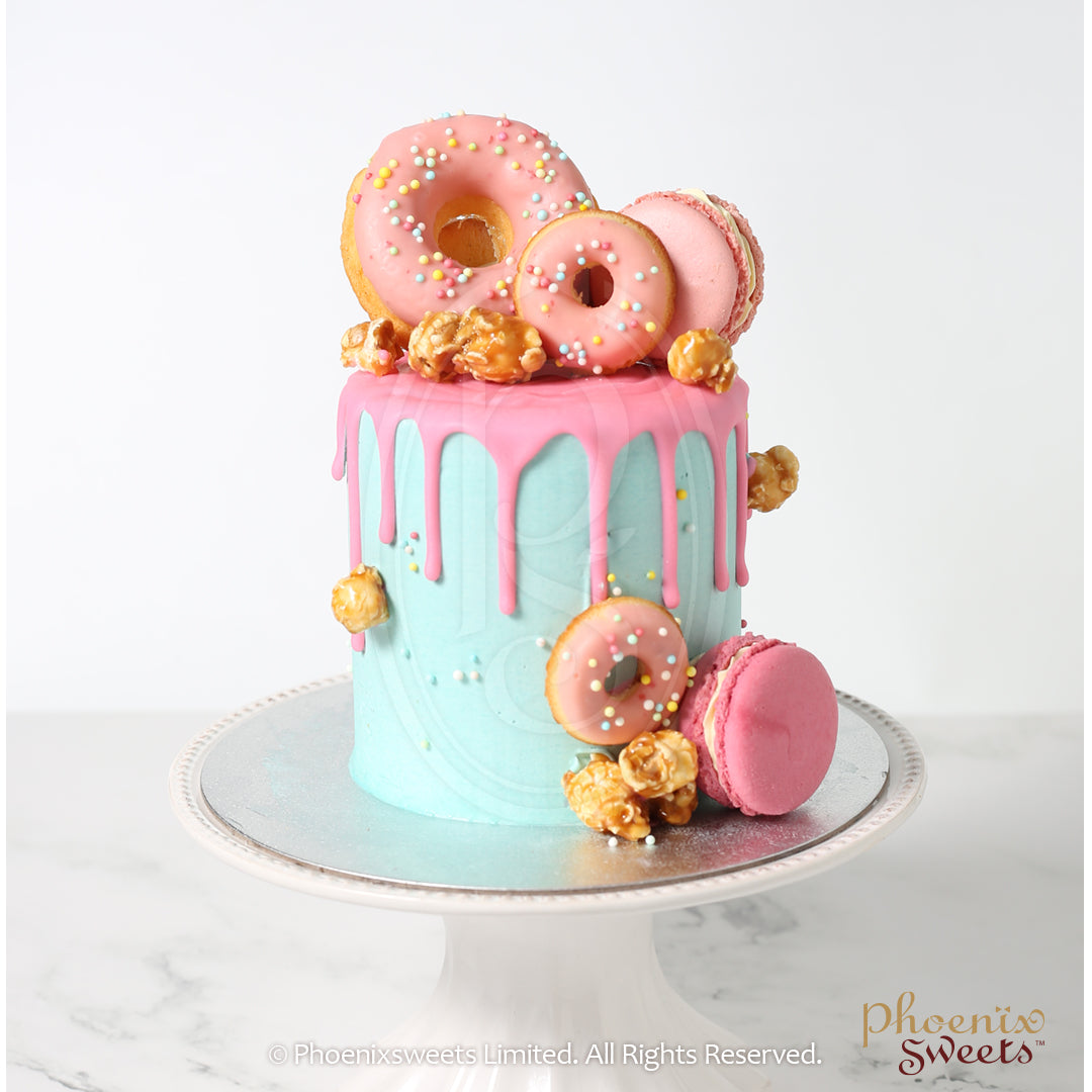 Mini Butter Cream Cake - Colour Bomb Cake