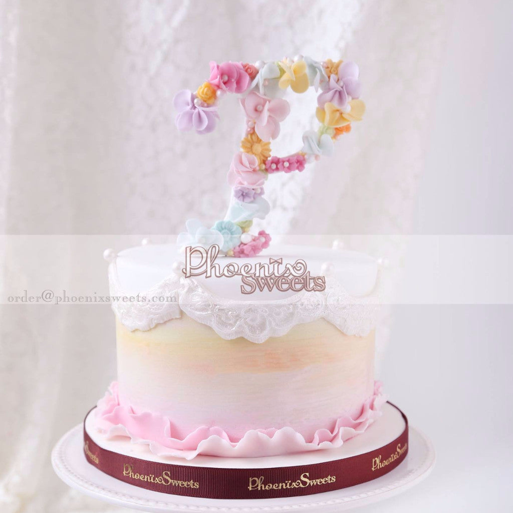 Handmade Letter Cake for Kid's Birthday and Baby Shower 立體 生日蛋糕 3D Cake 