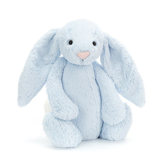 Jellycat Soft Toy - Bashful Blue Bunny Medium (31cm tall)
