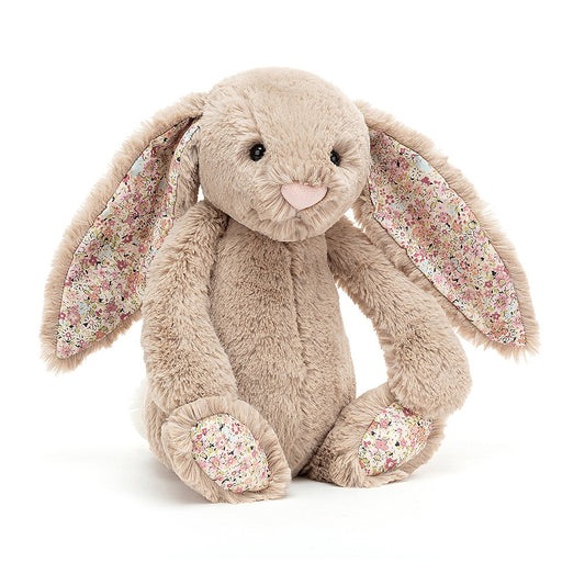 Jellycat Soft Toy - Blossom BEA Beige Bunny Medium (31cm tall)