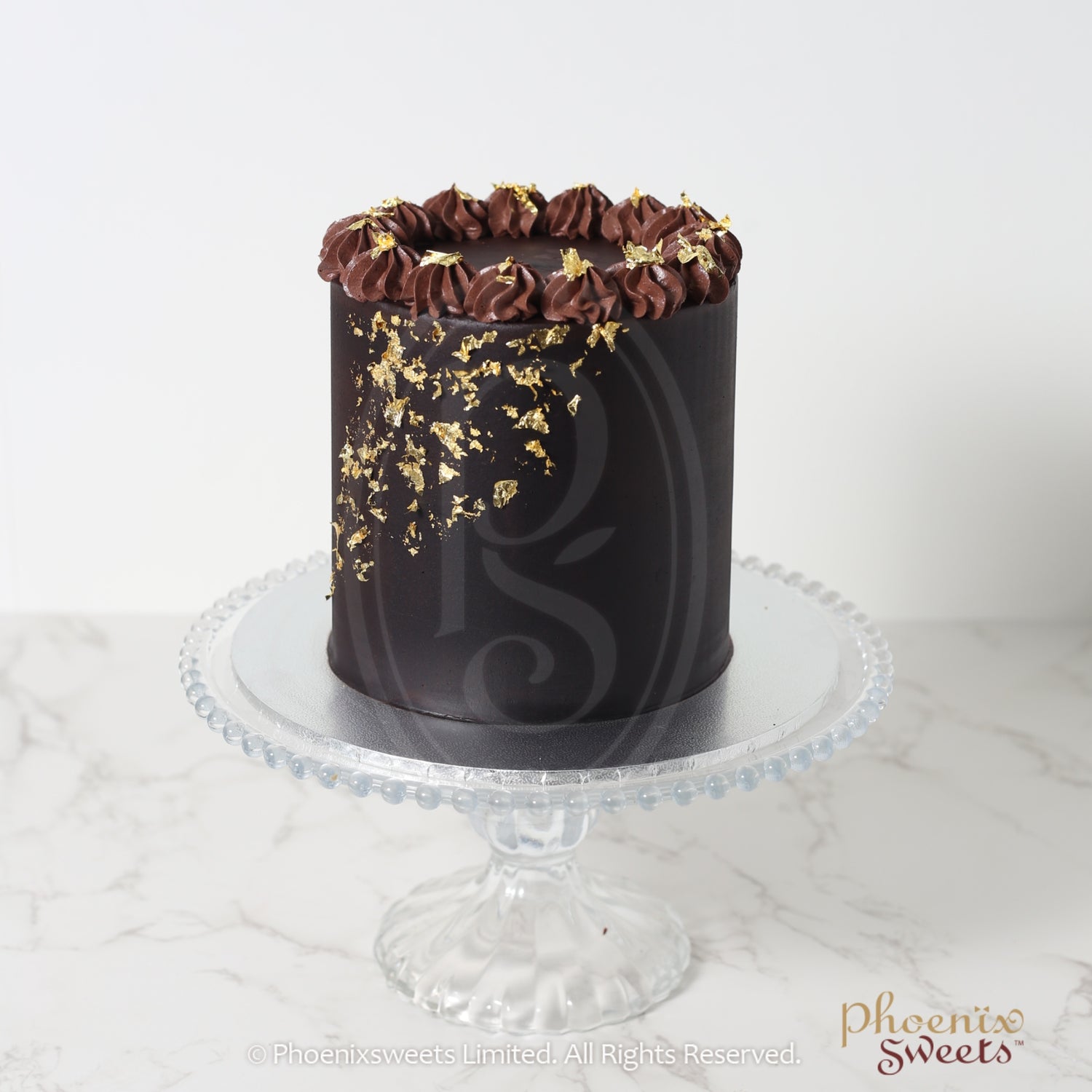 Mini Butter Cream Cake - Dark Chocolate