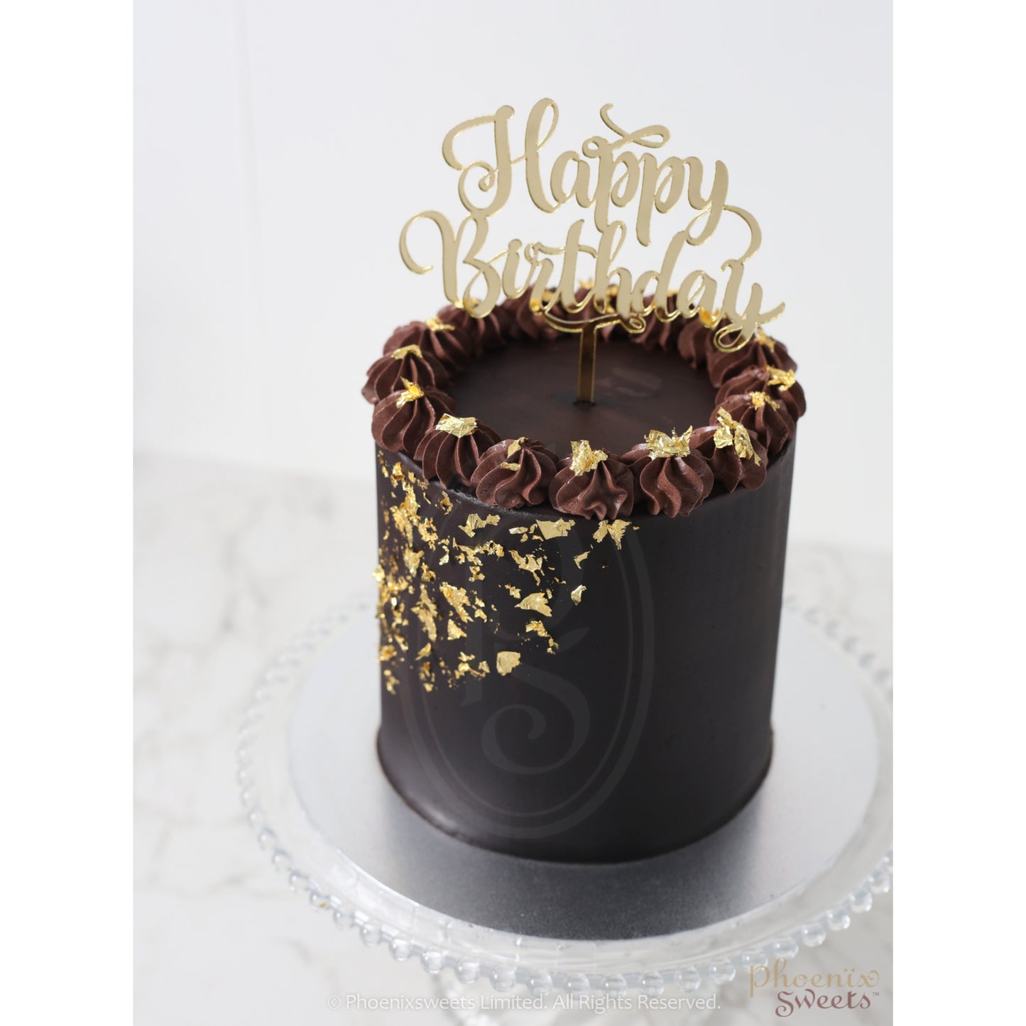 Mini Butter Cream Cake - Dark Chocolate