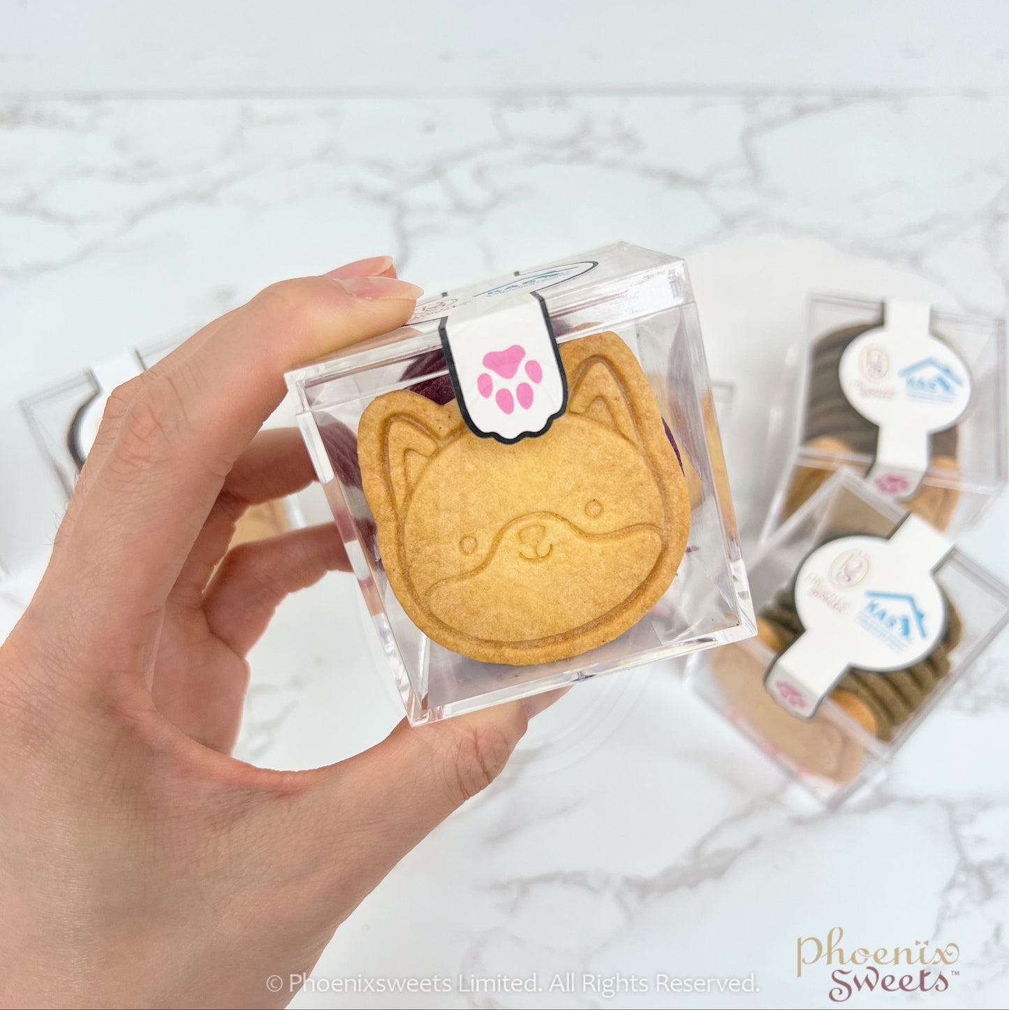 Cookie - Selected Homemade Cookie (Plastic Box Pack) / KAS (Kelly Animals Shelter) Special Edition
