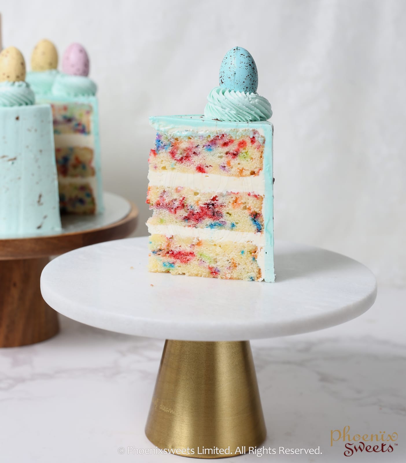 Mini Butter Cream Cake - Colour Bomb Cake