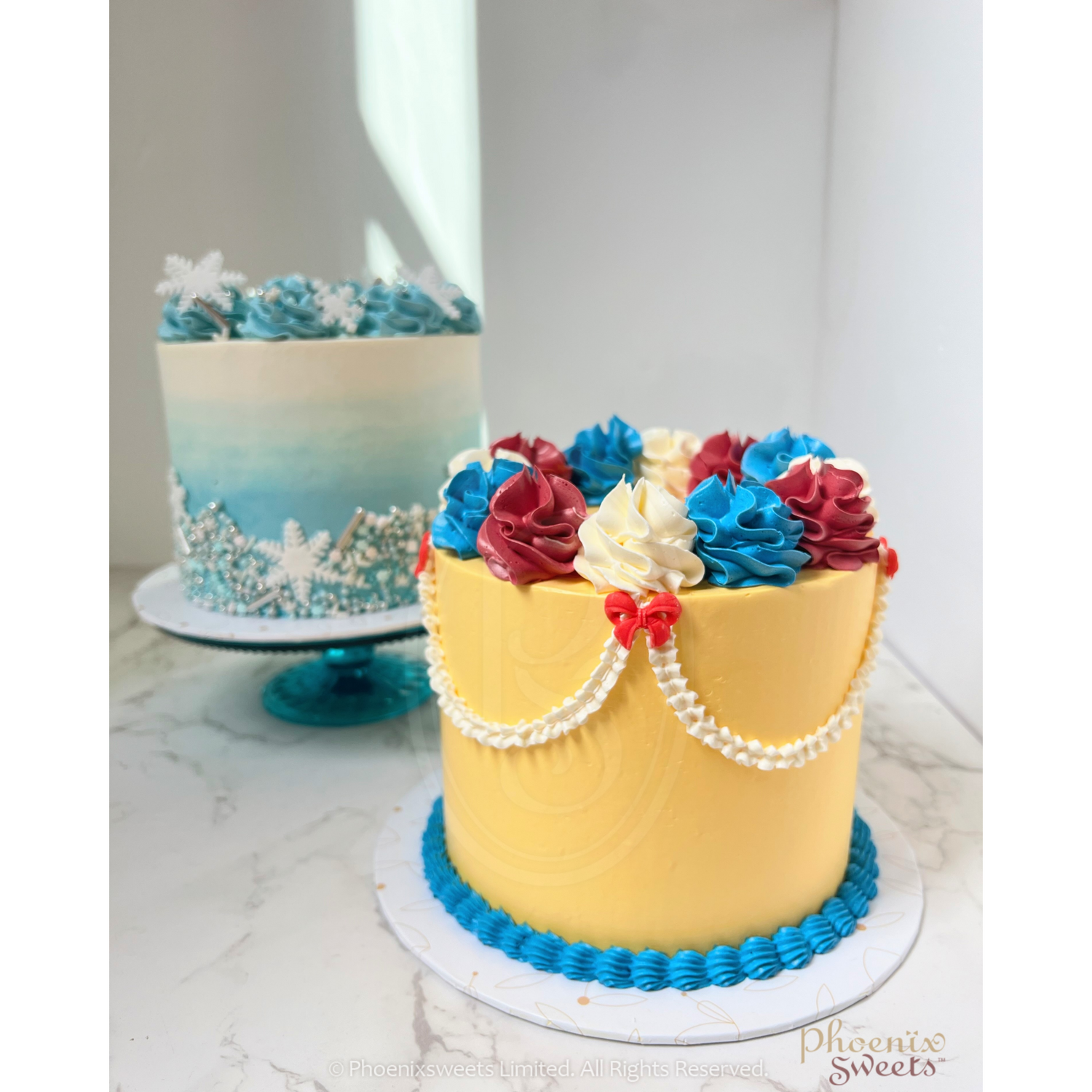 Butter Cream Cake - Princess Theme Cake - Snow White